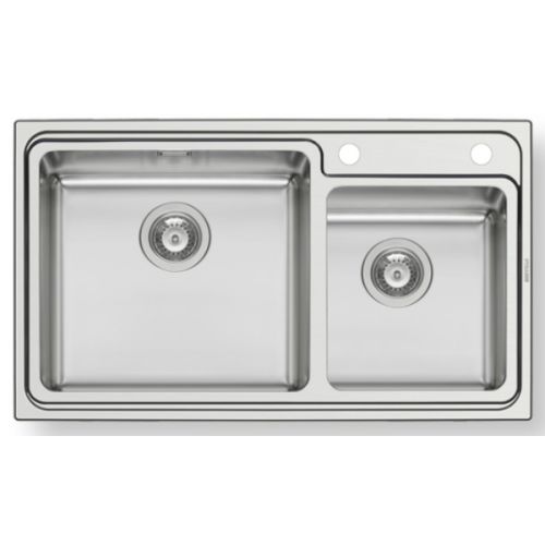 ΝΕΡΟΧΥΤΗΣ ΕΝΘΕΤΟΣ PYRAMIS Studio 2B Inox Λείο 86x50 cm